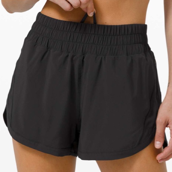 Lululemon Black Track That | Size 4, Short 4” Inseam Lined - Picture 1 of 6